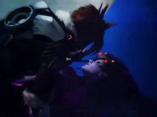 Tracer x Widowmaker cosplay